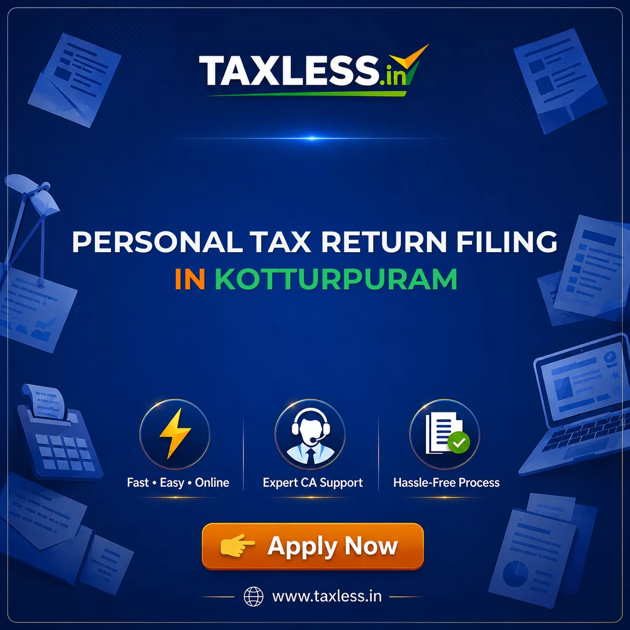 Personal Tax Return Filing in Kotturpuram