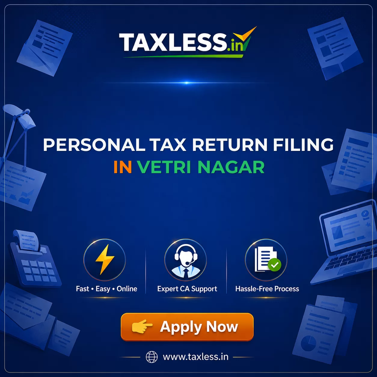 Personal Tax Return Filing in Vetri Nagar