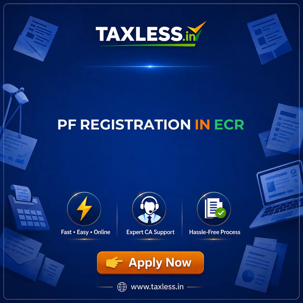 PF Registration in Ecr