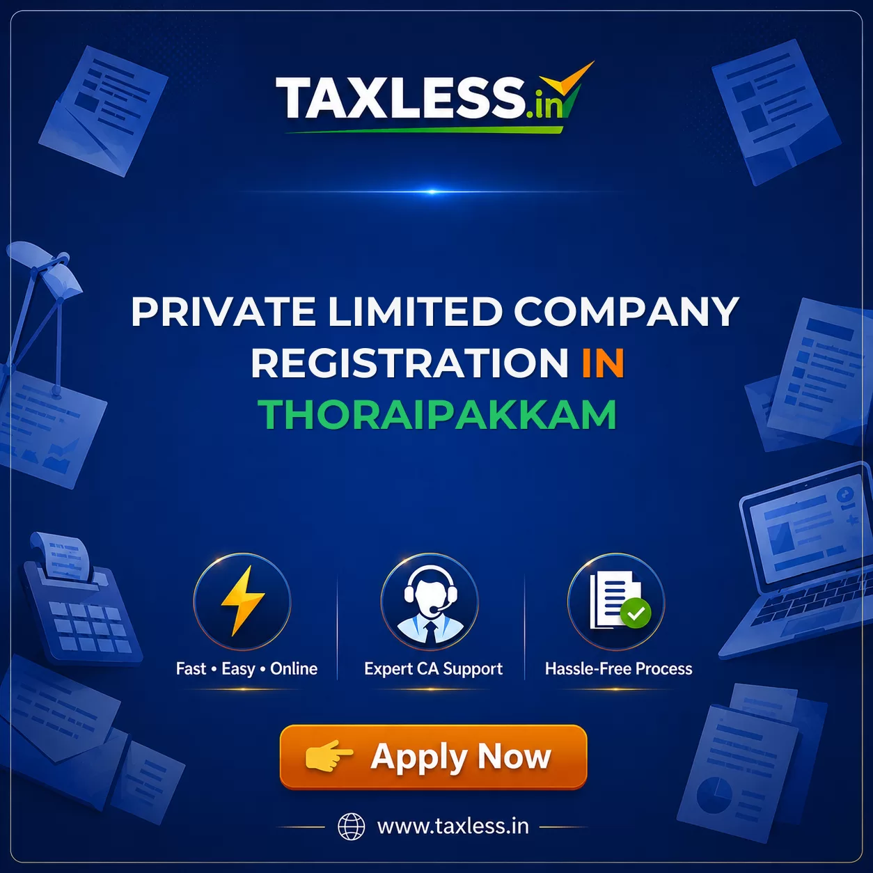 Private Limited Company Registration in Thoraipakkam