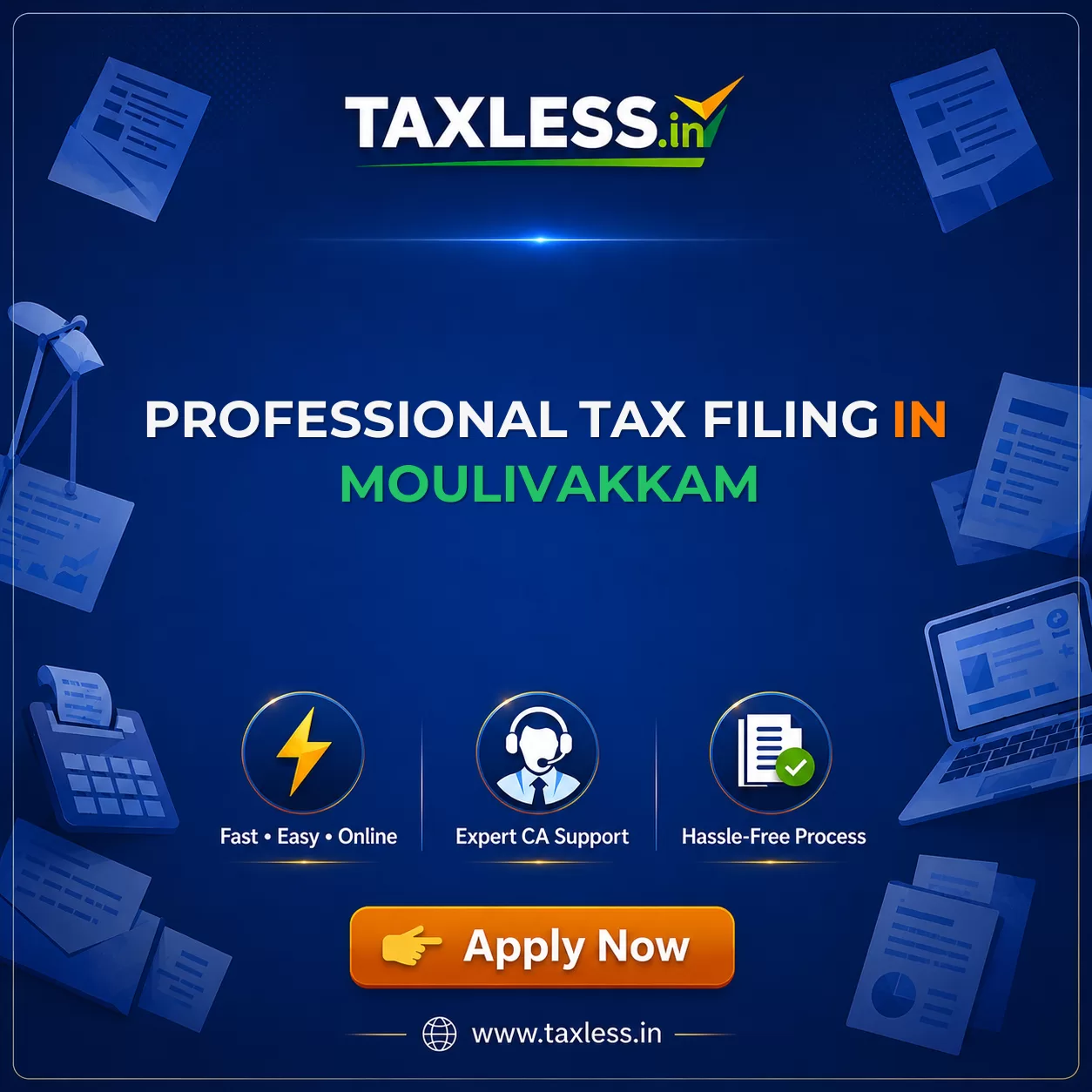Professional Tax Filing in Moulivakkam