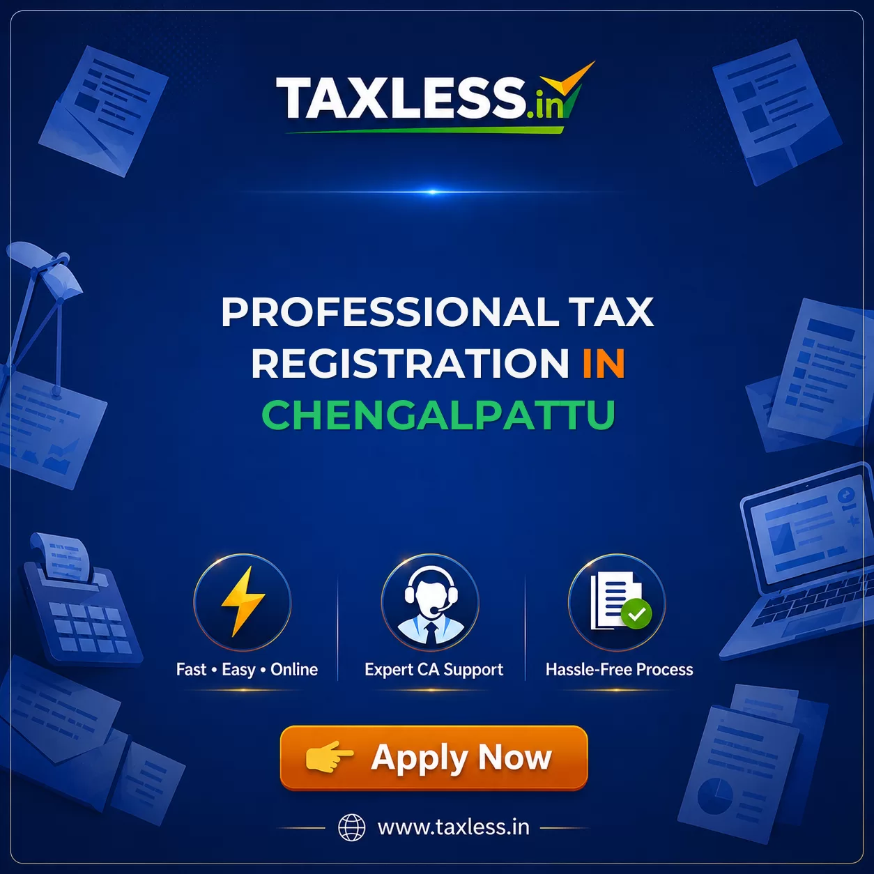 Professional Tax Registration in Chengalpattu