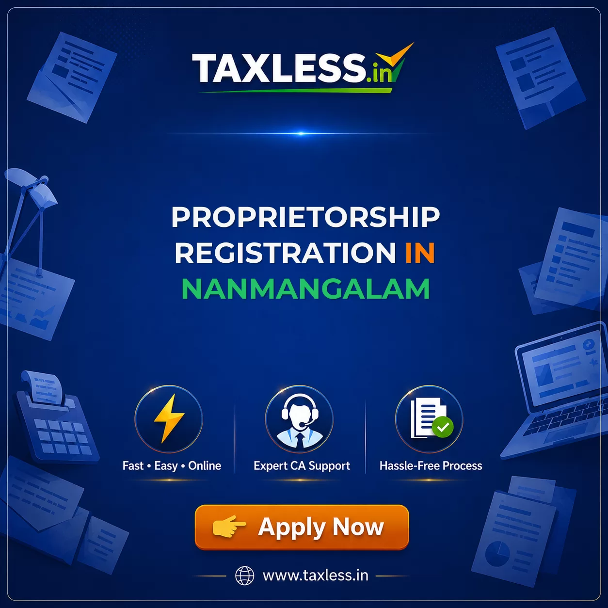 Proprietorship Registration in Nanmangalam