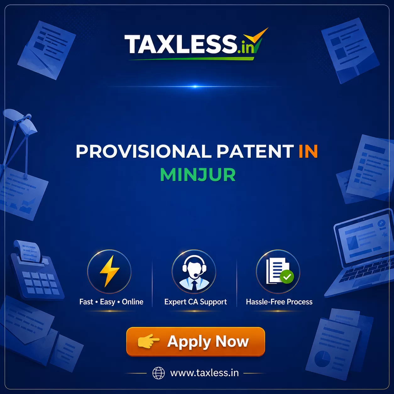 Provisional Patent in Minjur
