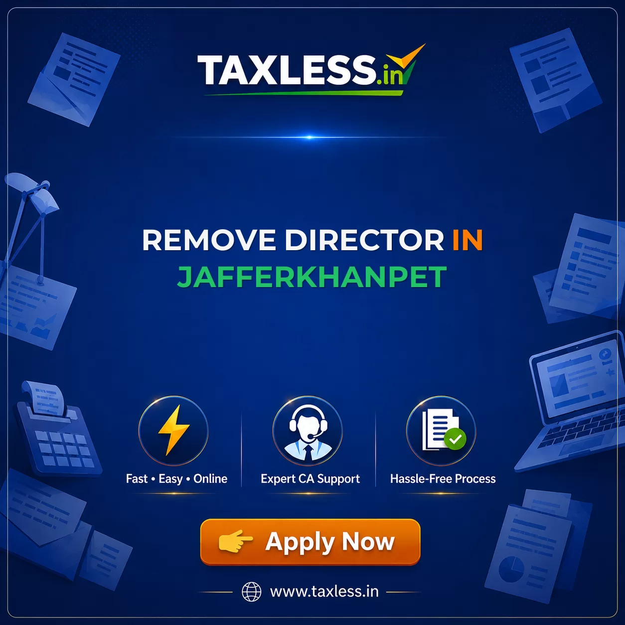 Remove Director in Jafferkhanpet