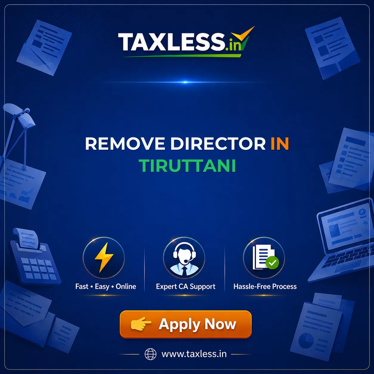 Remove Director in Tiruttani