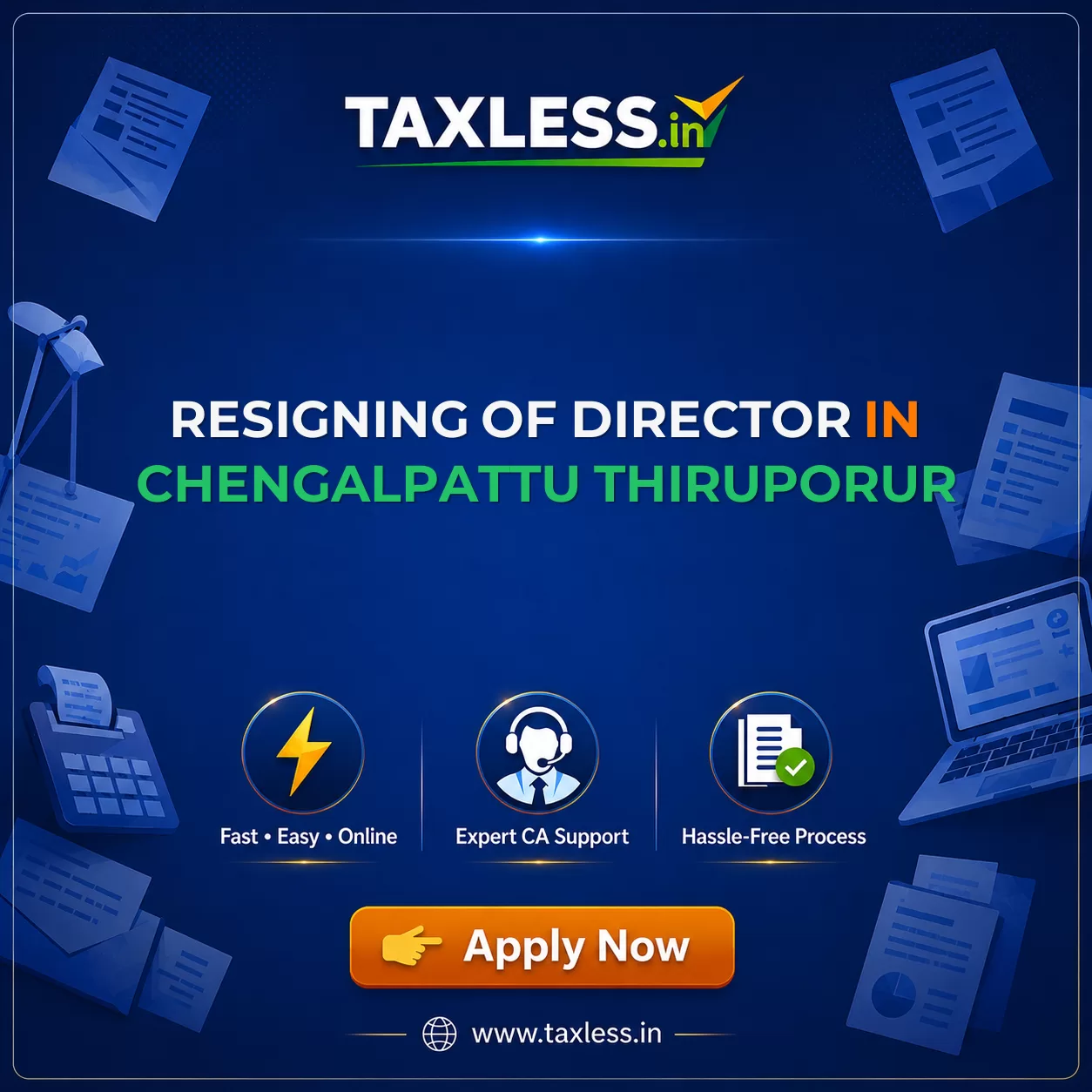 Resigning Of Director in Chengalpattu Thiruporur