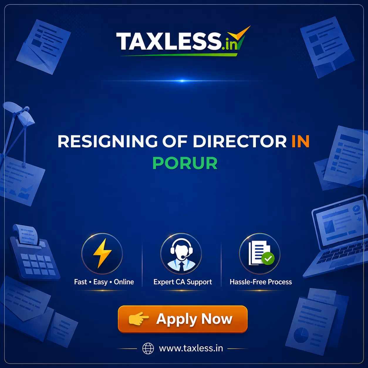 Resigning Of Director in Porur