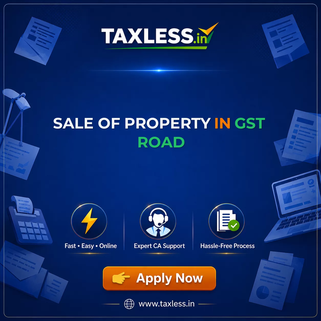 Sale Of Property in Gst Road