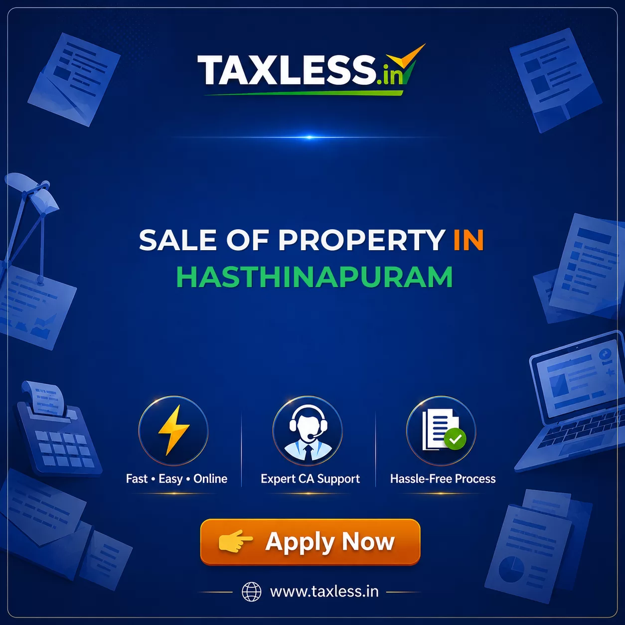 Sale Of Property in Hasthinapuram