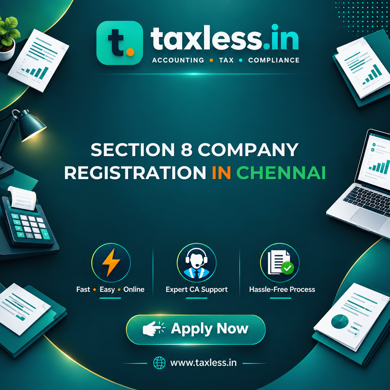 Section 8 Company Registration in Chennai