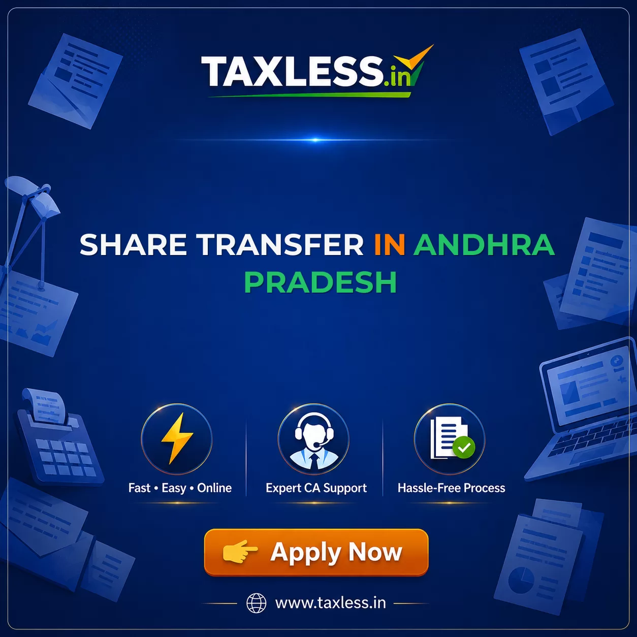 Share Transfer in Andhra Pradesh