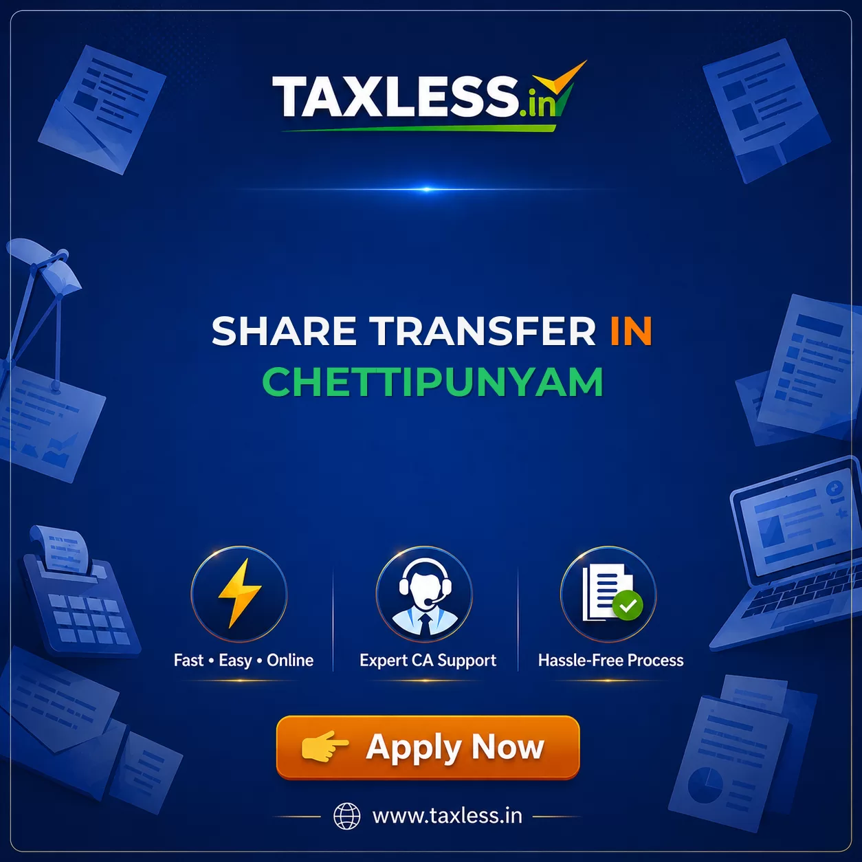 Share Transfer in Chettipunyam