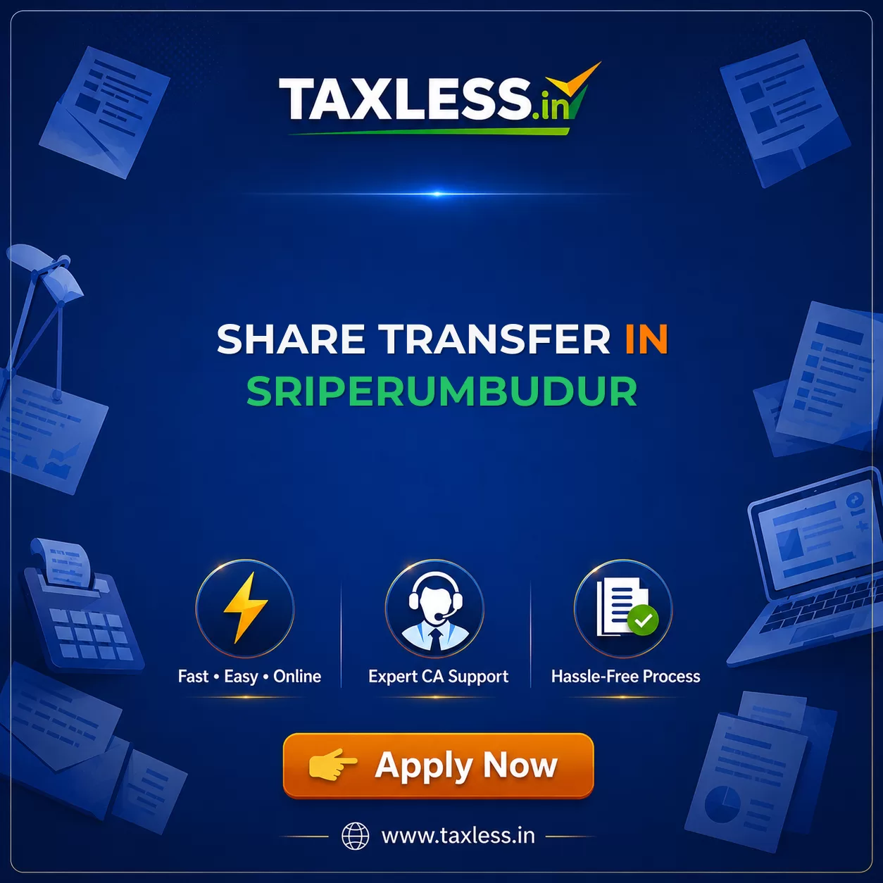 Share Transfer in Sriperumbudur