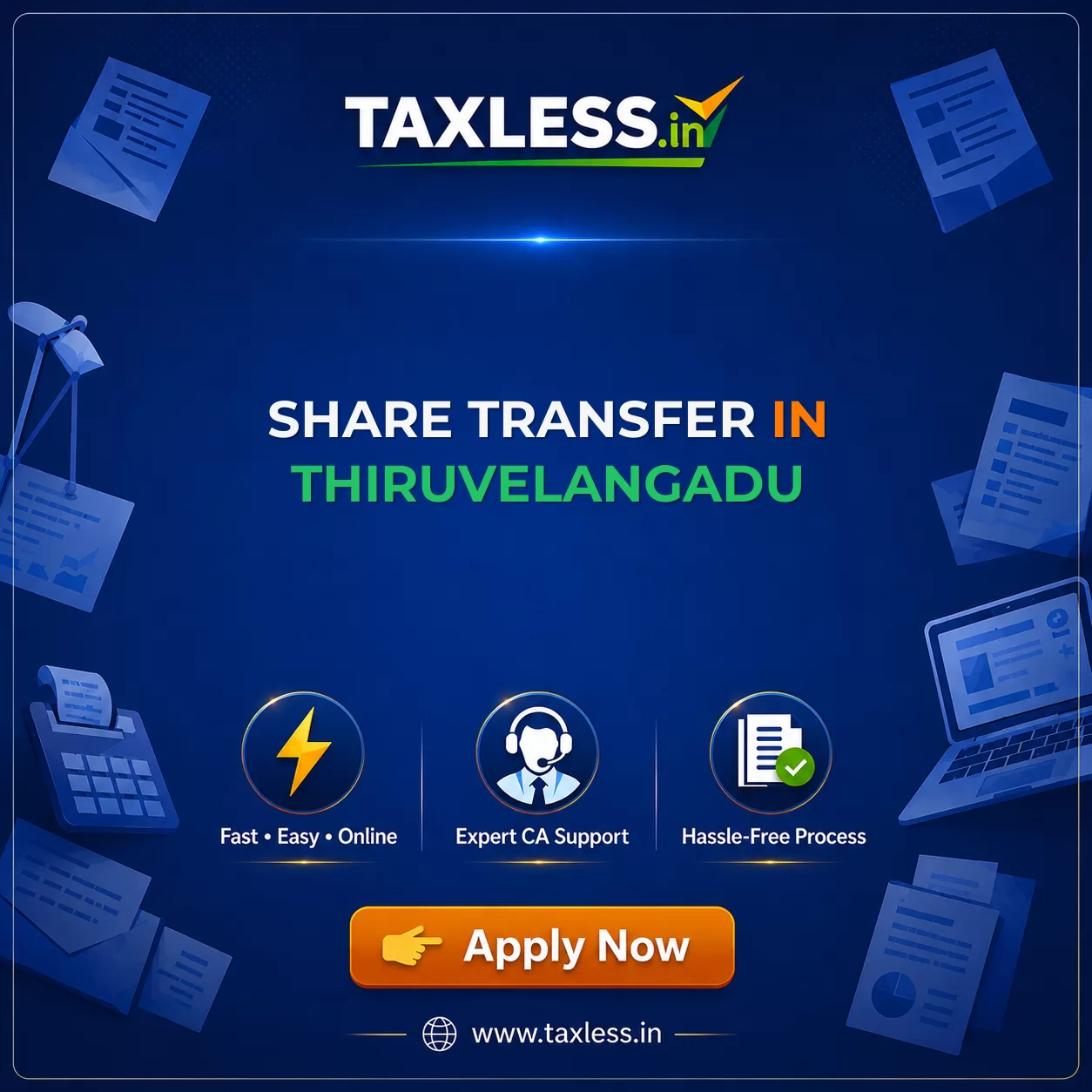 Share Transfer in Thiruvelangadu