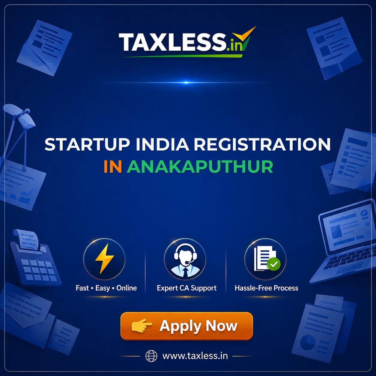 Startup India Registration in Anakaputhur