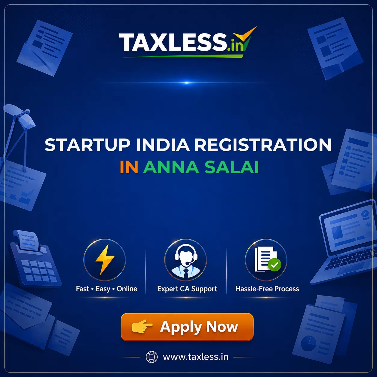 Startup India Registration in Anna Salai