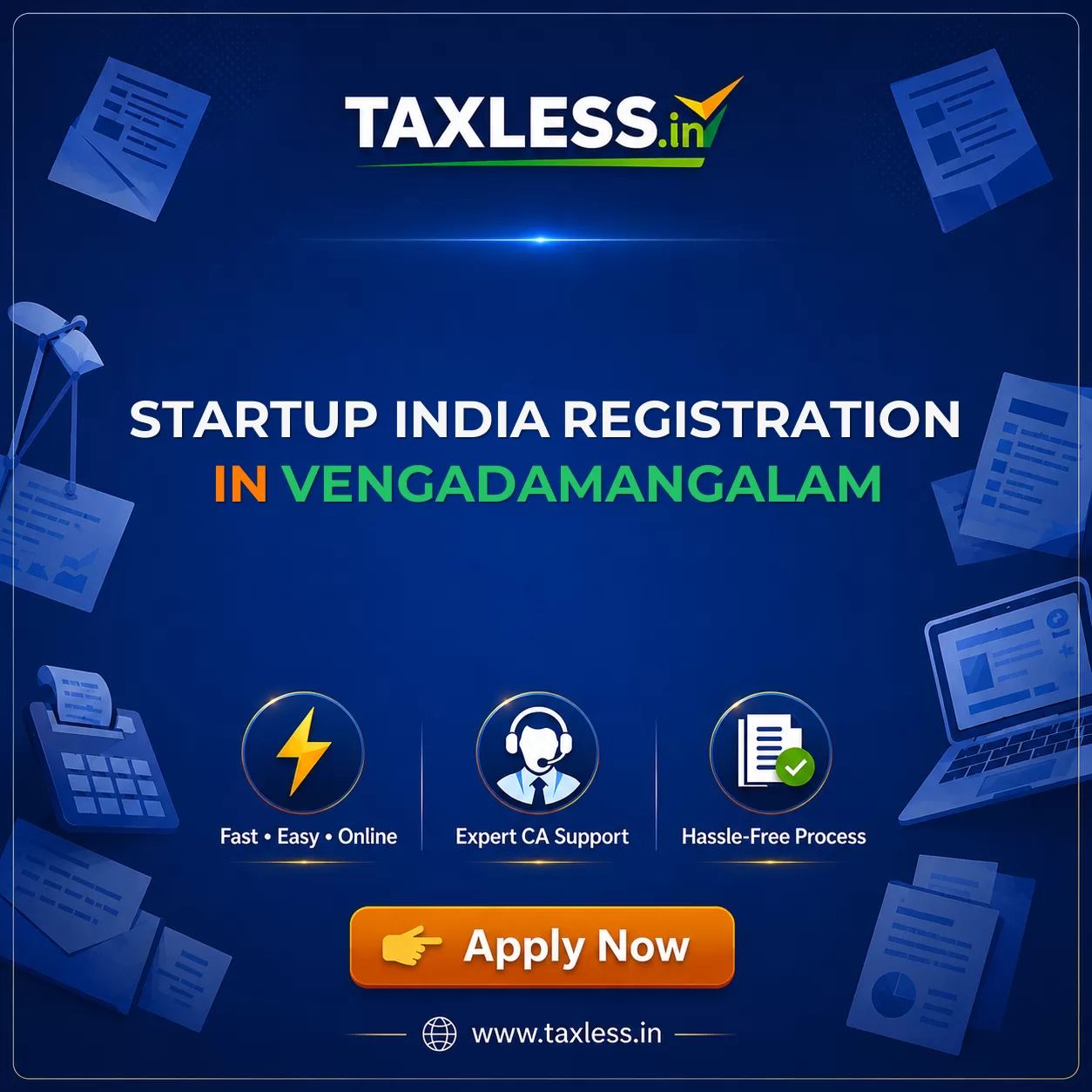 Startup India Registration in Vengadamangalam