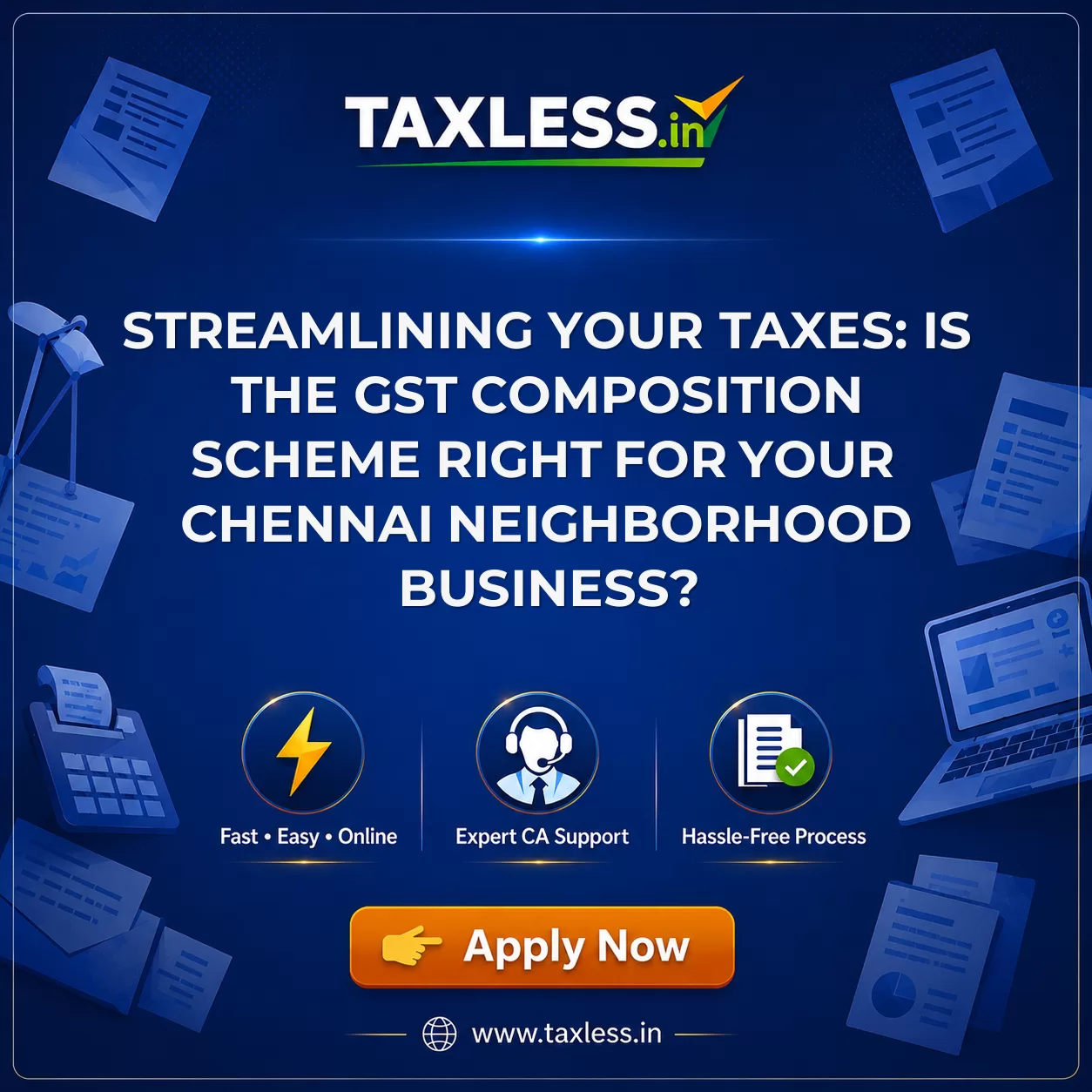 Streamlining Your Taxes: Is the GST Composition Scheme Right for Your Chennai Neighborhood Business?