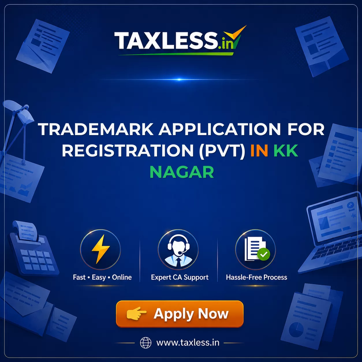 Trademark Application For Registration (Pvt) in Kk Nagar