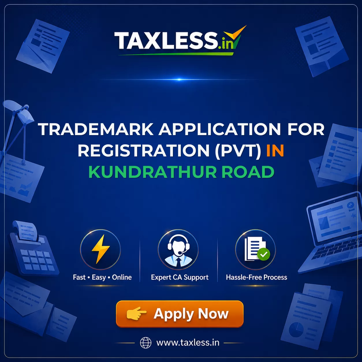 Trademark Application For Registration (Pvt) in Kundrathur Road