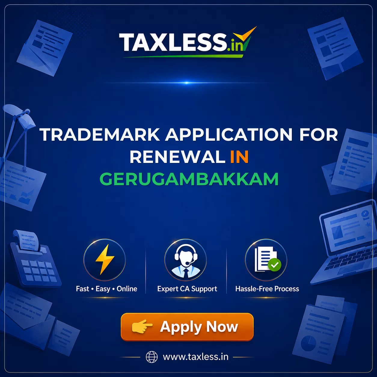 Trademark Application For Renewal in Gerugambakkam
