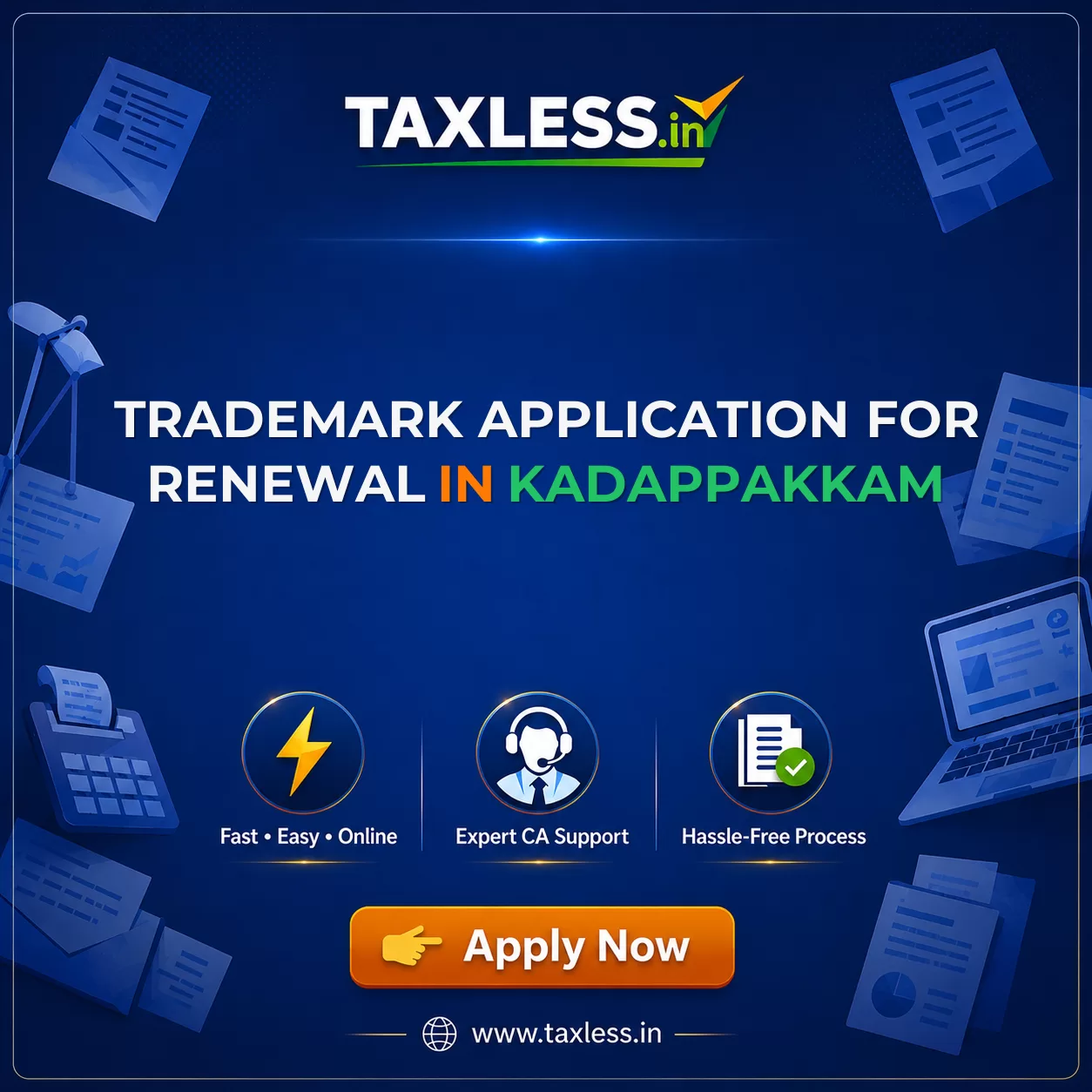 Trademark Application For Renewal in Kadappakkam