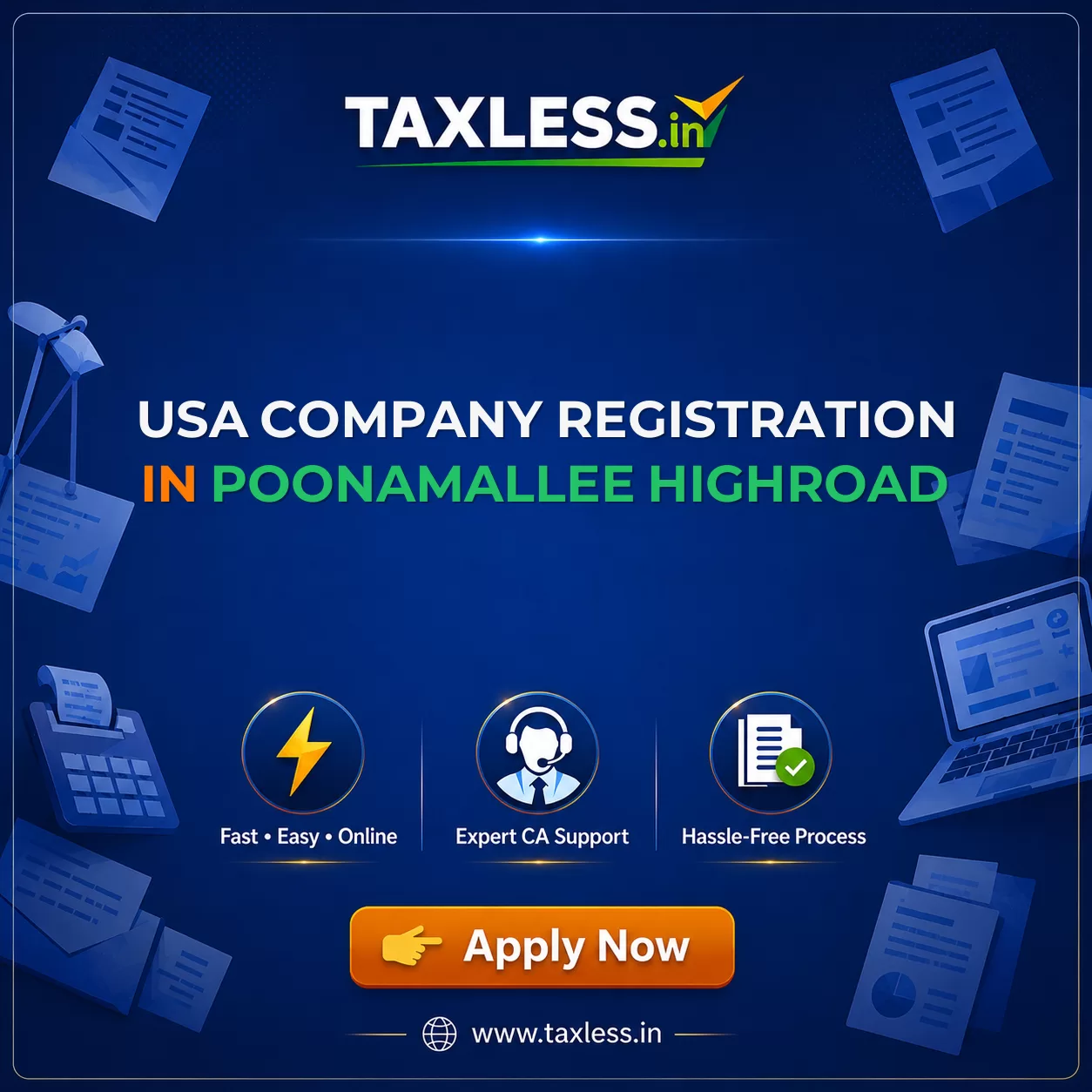 USA Company Registration in Poonamallee Highroad