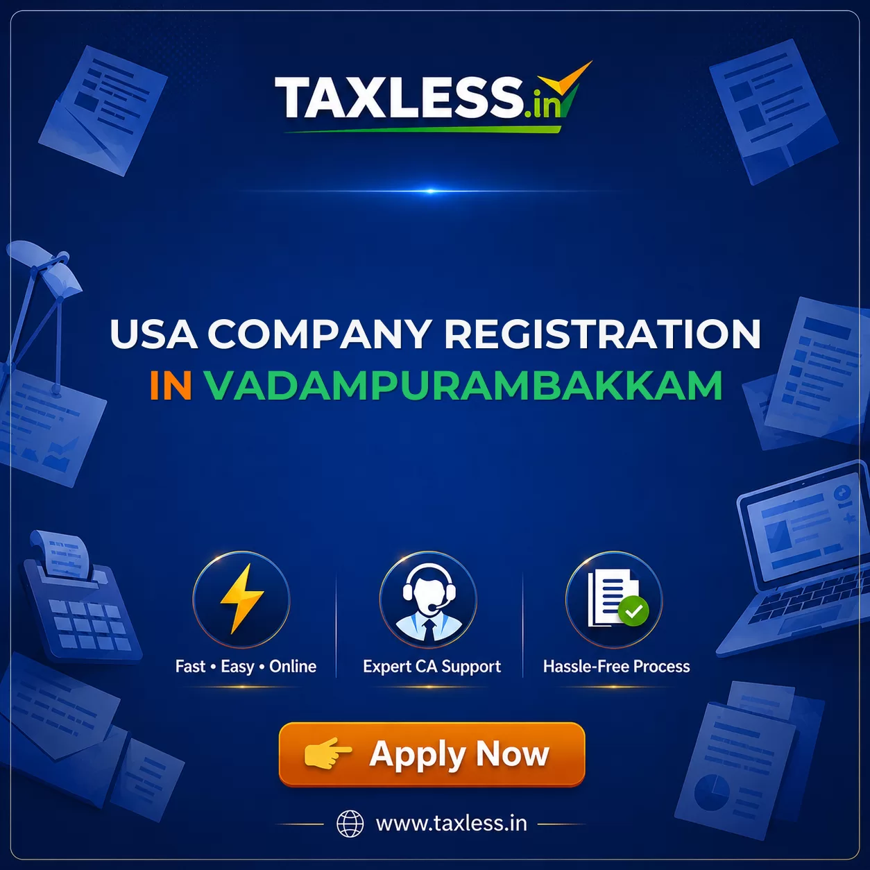 USA Company Registration in Vadampurambakkam