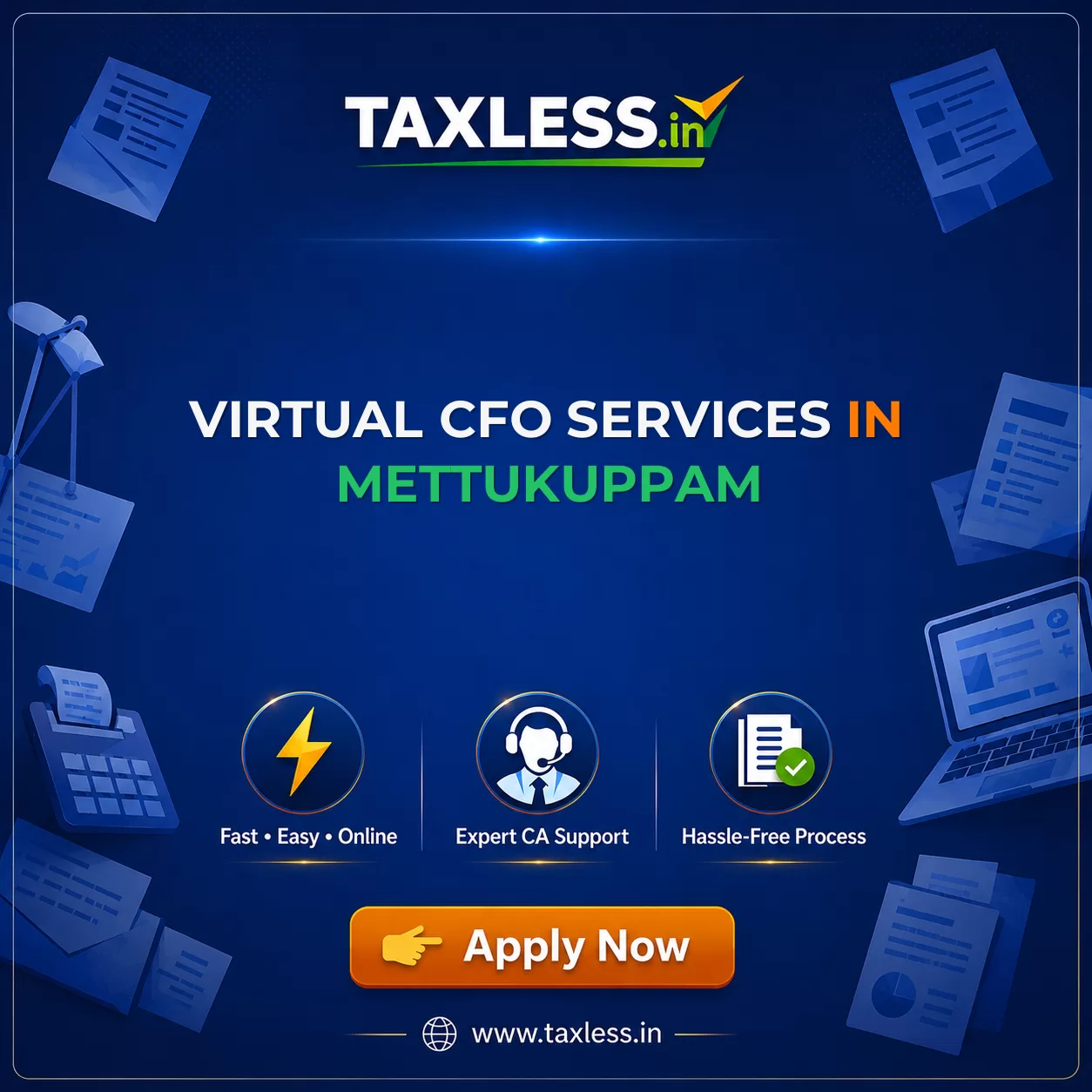 Virtual CFO Services in Mettukuppam
