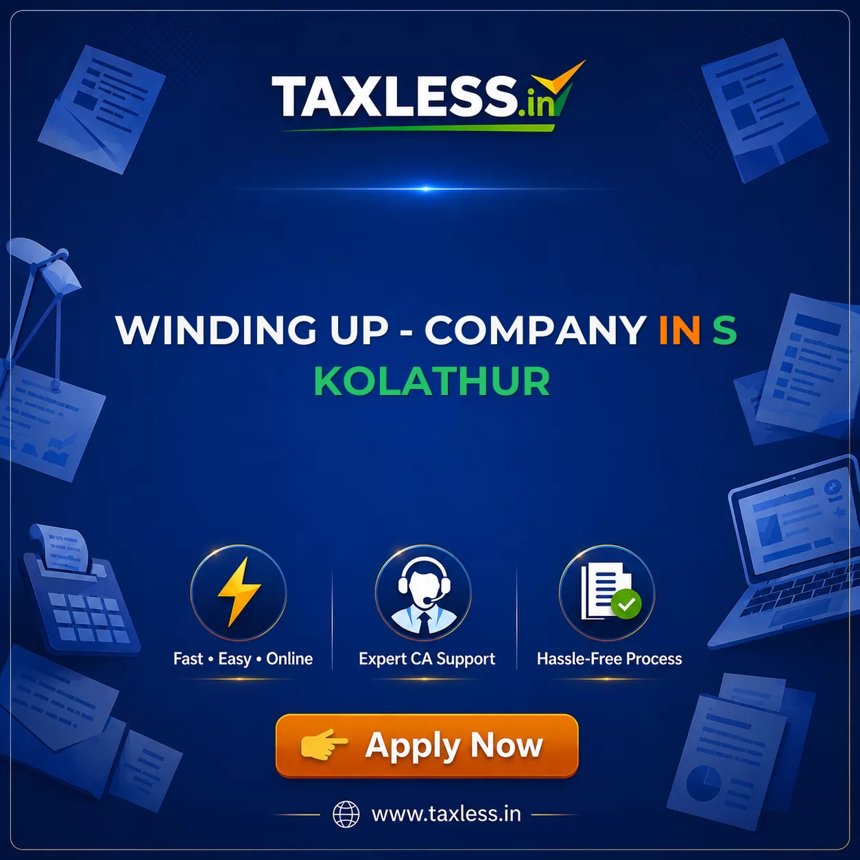 Winding Up - Company in S Kolathur